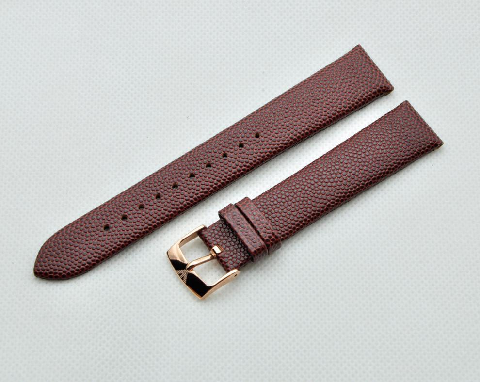 适用于专用阿玛尼表带真皮男款适配ar167416759042m167718199038m黑色