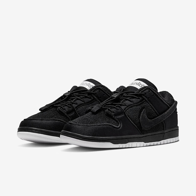 耐克nike男鞋sb dunk gnars黑白魔术贴 男子低帮休闲滑板鞋 dh7756