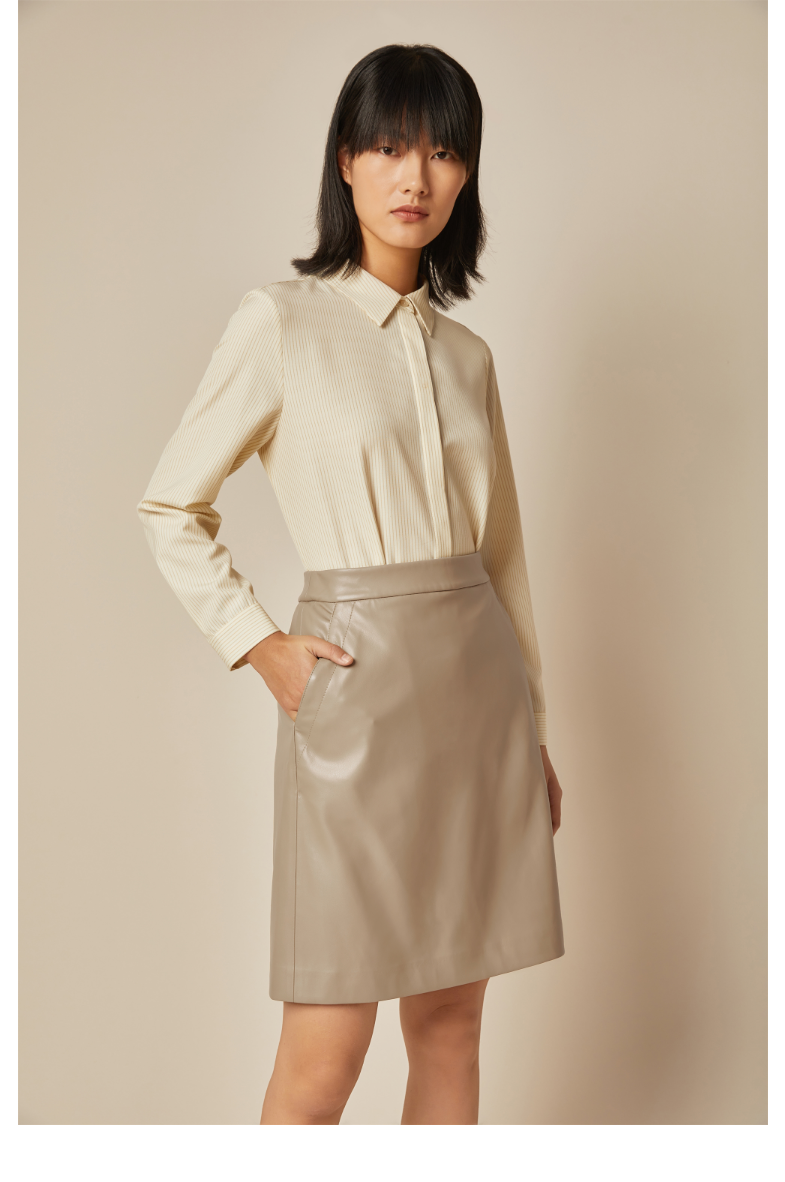 限时抢购gloria歌莉娅2021年秋季新品百搭通勤直筒半裙119c2a25091w深