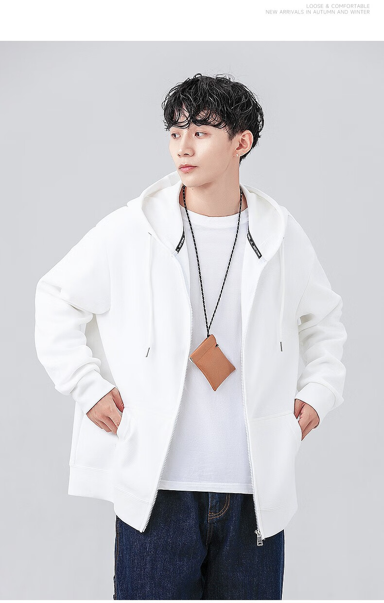 雪中飞(snowflying) 雪中飞卫衣男2022新款秋冬美式潮牌连帽大码宽松