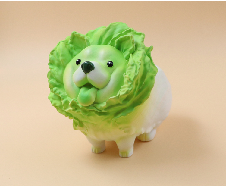 蔬菜精灵盲盒白菜狗手办诺安同款b站盲盒送男生生日礼物纪念品送女生