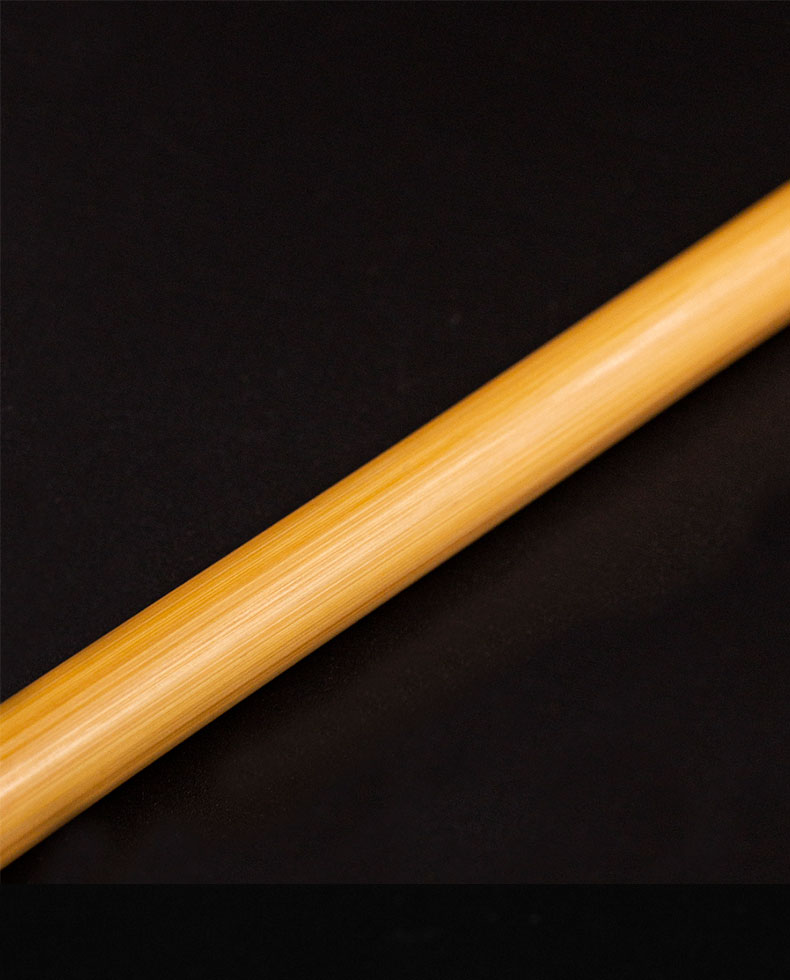 实心竹老玉竹手把件竹制戒尺竹子文玩竹棍禅杖竹节竹竿家教鞭直径约17