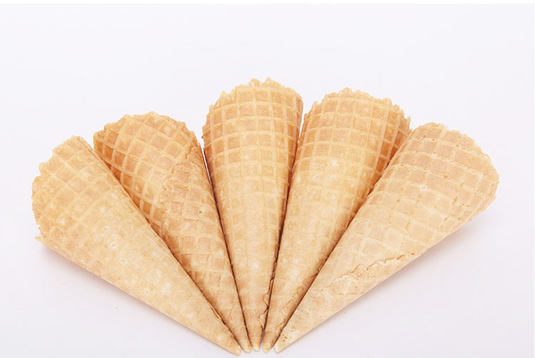 兜米呱冰激凌脆皮筒家庭装38个冰淇淋甜筒壳自然边冰激凌机蛋卷aa