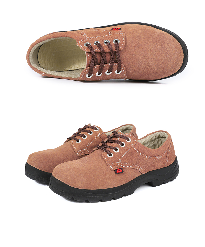 劳保鞋电工绝缘鞋牛皮防砸防刺穿鞋轻便工地电焊焊工防砸710135