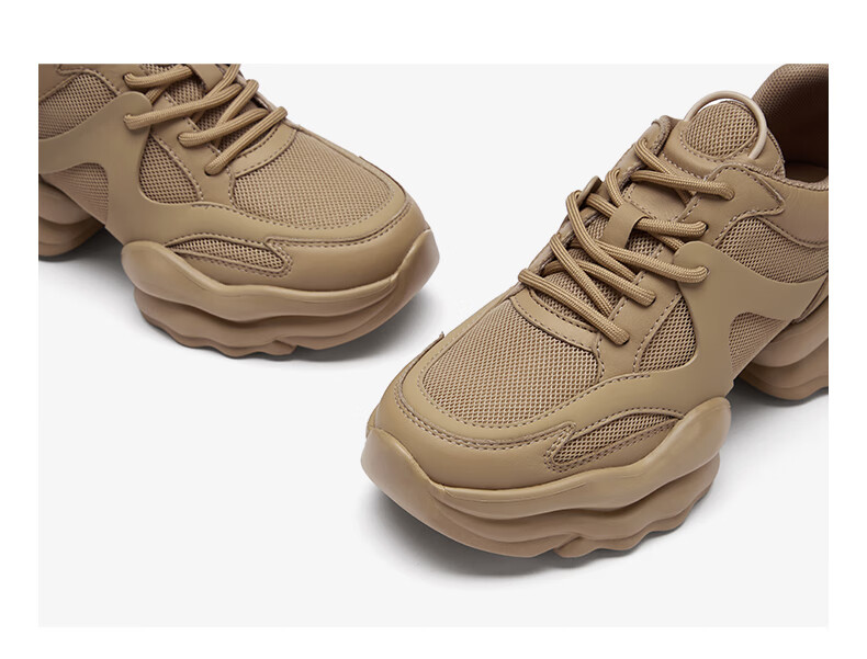 73Hours Celebrity-Inspired Women's Shoes, Yeyi Milk Jelly New Thick-Soled Heightening Sports Casual Dad Shoes for Wome 22