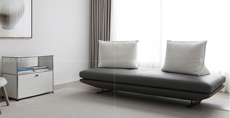 沁颜 写意空间prado普拉多沙发床移动靠背沙发布艺创意小户型双向