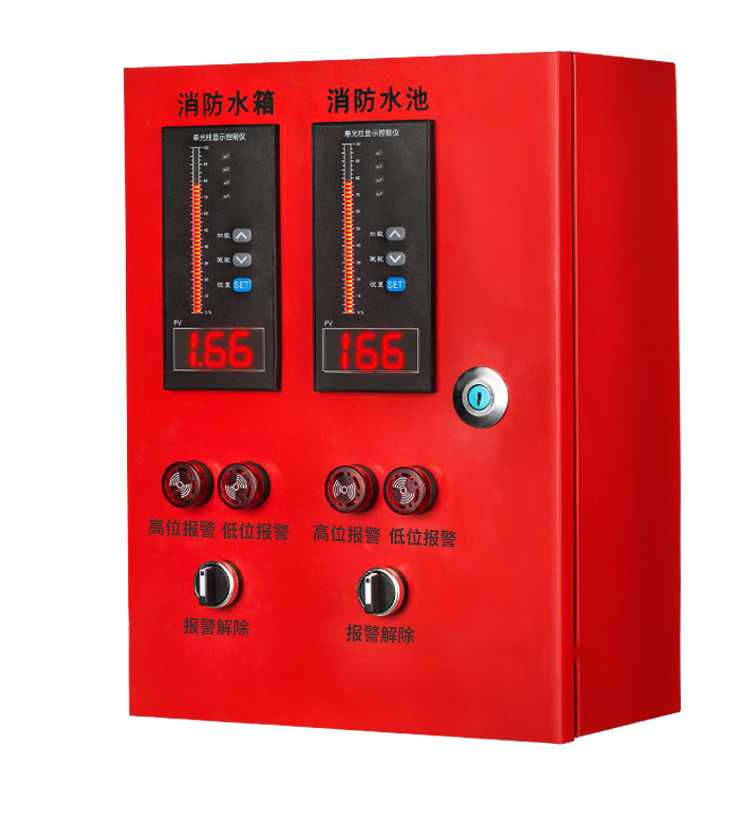 水位液位显示器消防水箱水池电子液位计无线控制报警投入双路就地显示