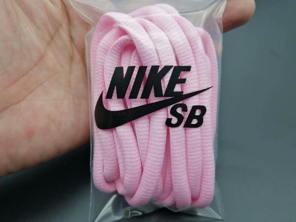 适配耐··克dunk sb鞋带质白黑紫龙虾外星人影子灰8mm加粗男女板鞋