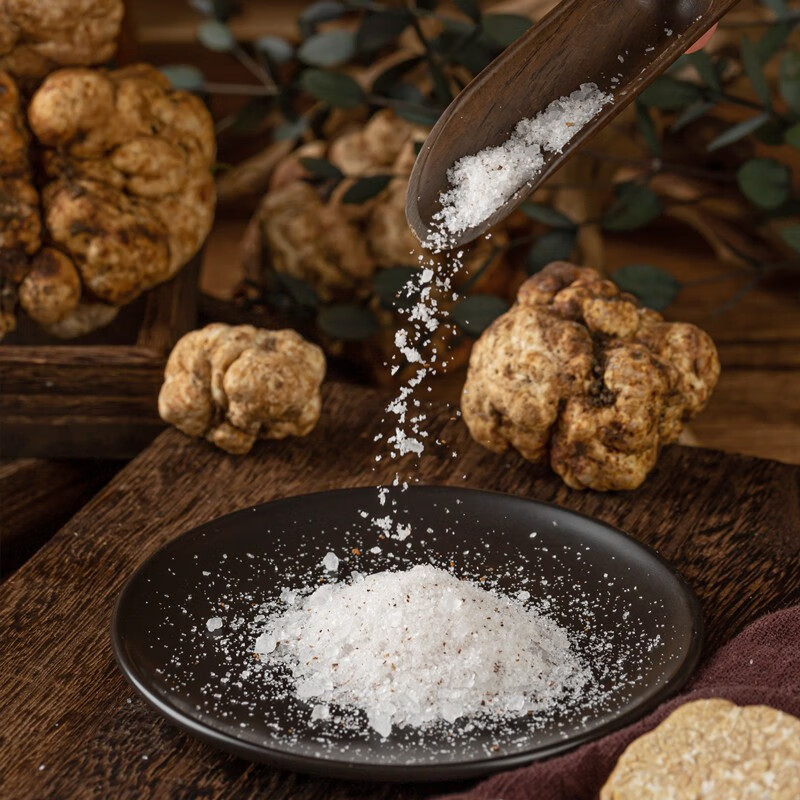 喜盼春来意大利阿尔巴白松露盐米其林食材 120克白松露盐【图片 价格