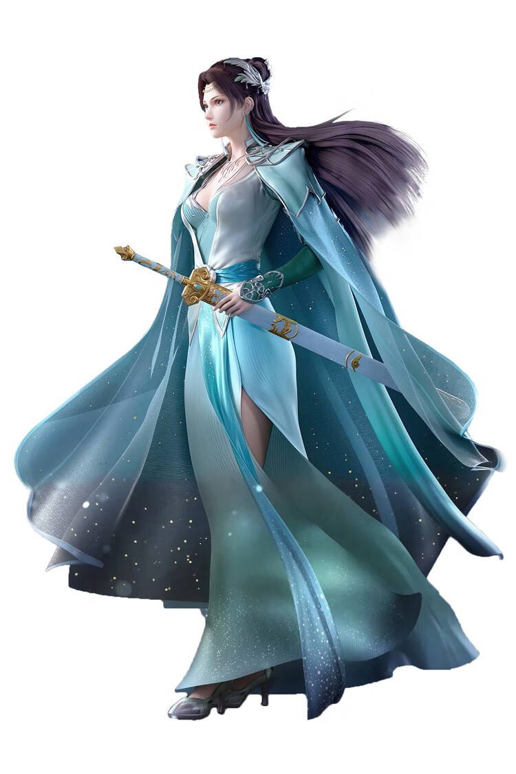 斗破苍穹周边海报萧炎云韵美杜莎女王海报壁纸挂画壁画墙纸定制动漫