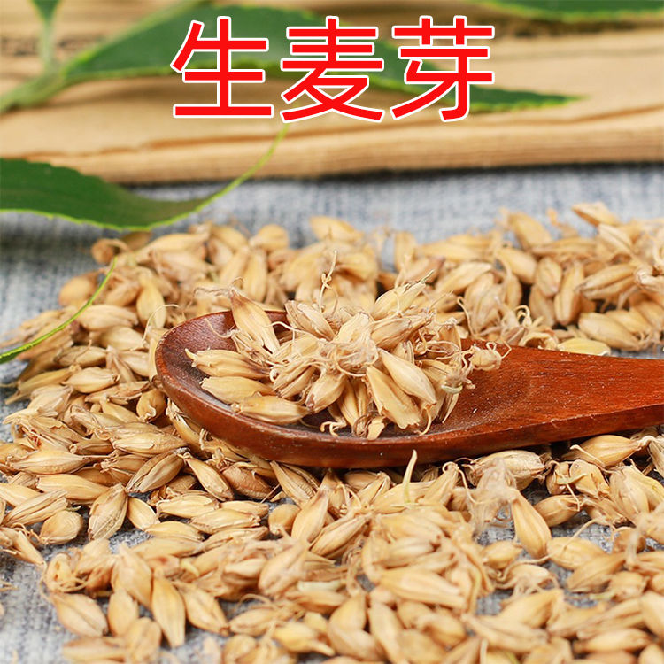 炒麦芽生麦芽水新货大麦芽茶自然无添加回奶断奶干麦芽泡煮水炒麦芽