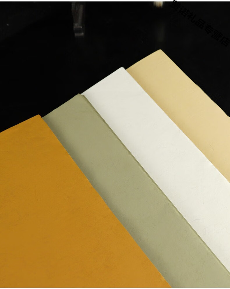 蜡染古麻笺手工东晋魏晋南唐古宣纸四尺六尺对开仿古毛笔书法作品专用