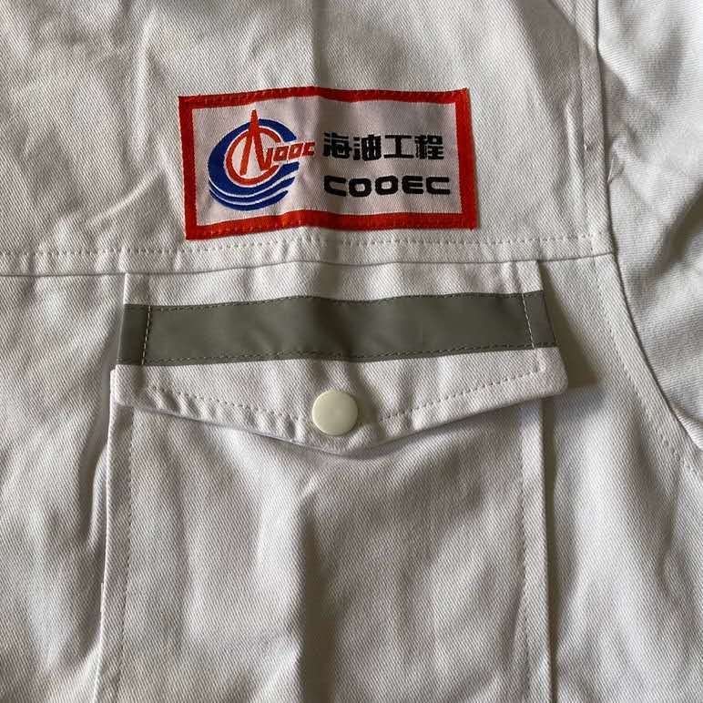 逋曼 中海油工作服套装男女春秋冬季电焊耐磨防烫桥梁工厂船长定制l 