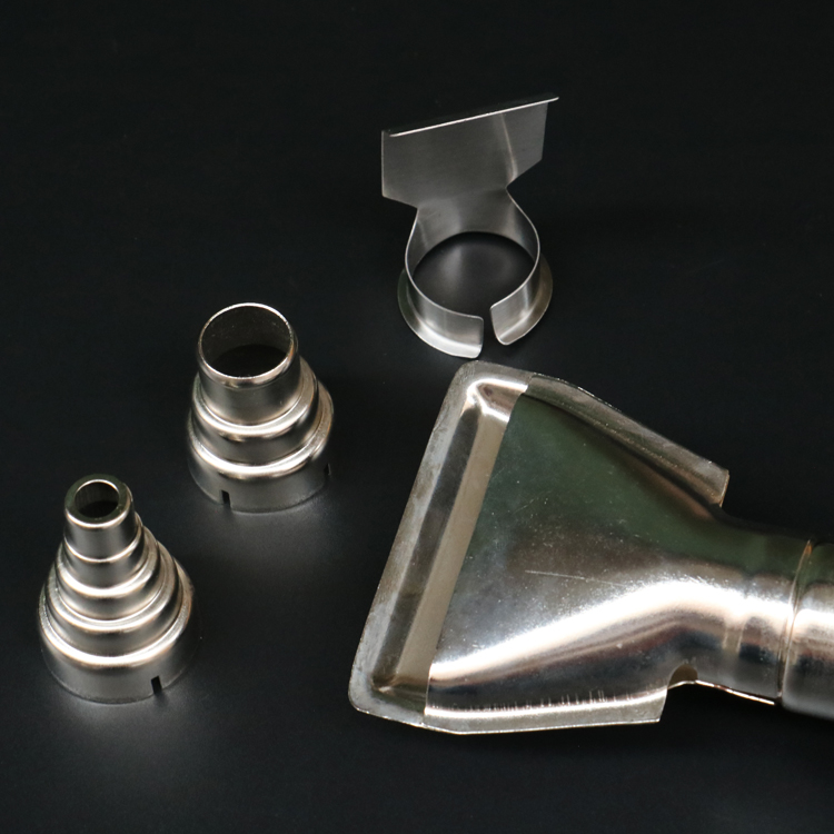 热筒风枪咀热风枪风嘴通用手持式三层五层圆形扁头弯铲子侧风咀铲子风