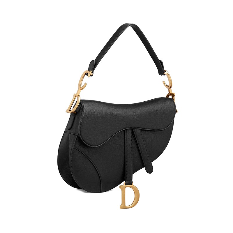 dior迪奥女包cd纯色手提马鞍包m0446cceh m900黑色预定【图片 价格