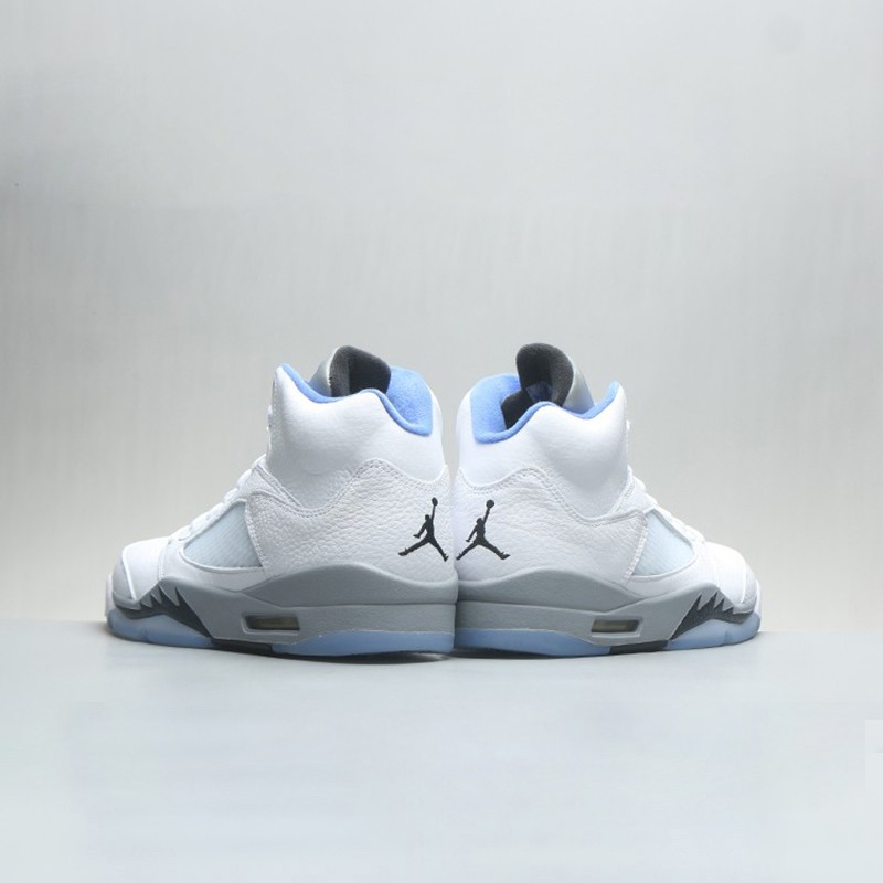 耐克nikeairjordan5aj5白蓝男子高帮休闲运动篮球鞋dd0587140dc