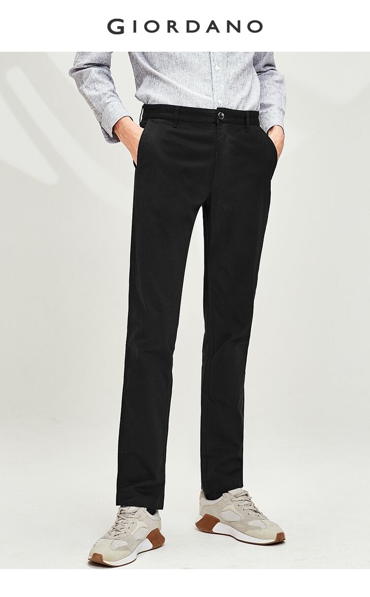 佐丹奴giordano修身低腰休闲西装长裤08118002 09标志黑 30