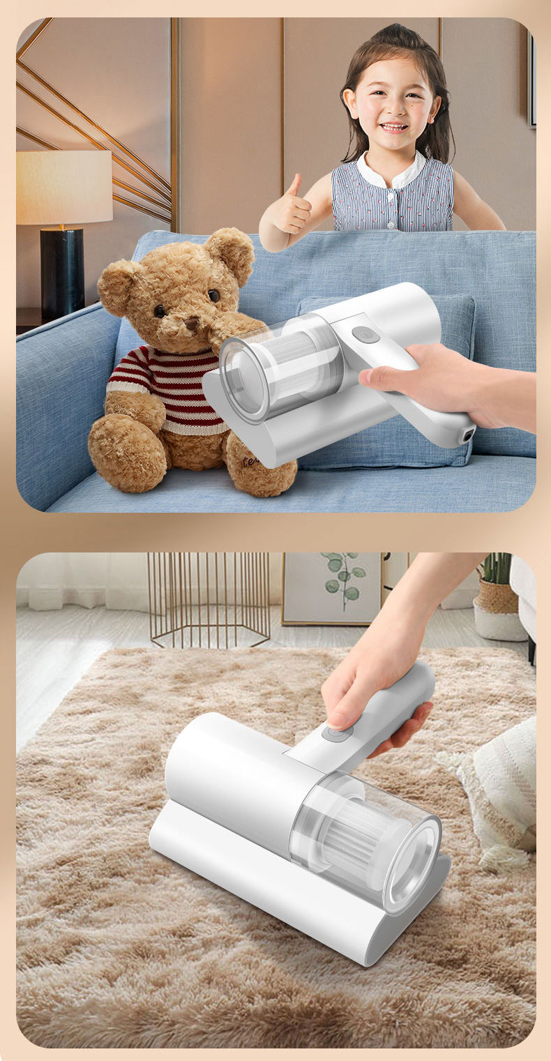 【京选优品】】除螨仪家用床上吸尘器小米有品无线除螨神器手持紫外线