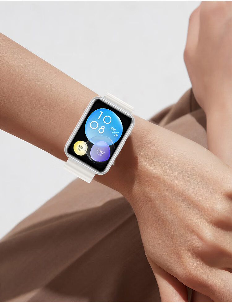 炫戴(xuandai) 适用华为fit/2海洋硅胶表带运动智能手表fit二代可替换