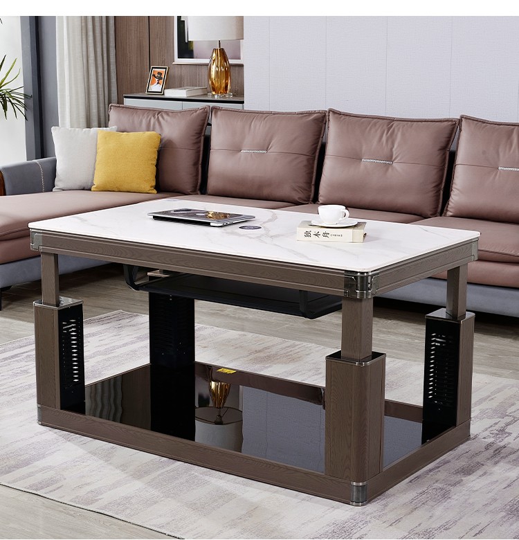 荣事达royalstar荣事达电暖桌电暖炉升降茶几取暖桌烤火桌子家用客厅