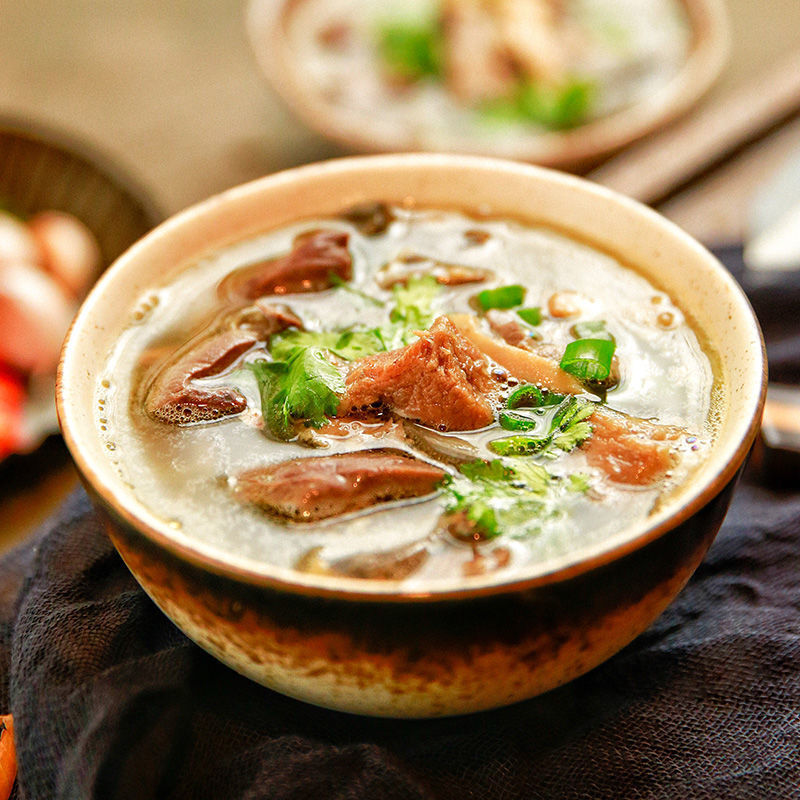 郭氏羊汤壶关羊杂全羊肉汤方便速食香辣羊杂汤自加热即食200g锅仔羊杂