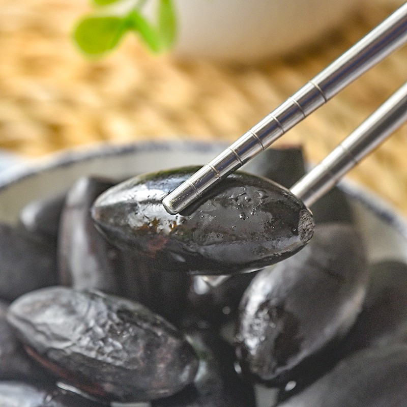 乌榄下饭菜 锦裕乌榄 榄角广东黑榄腌制橄榄咸菜整颗黑榄果即食乌榄角