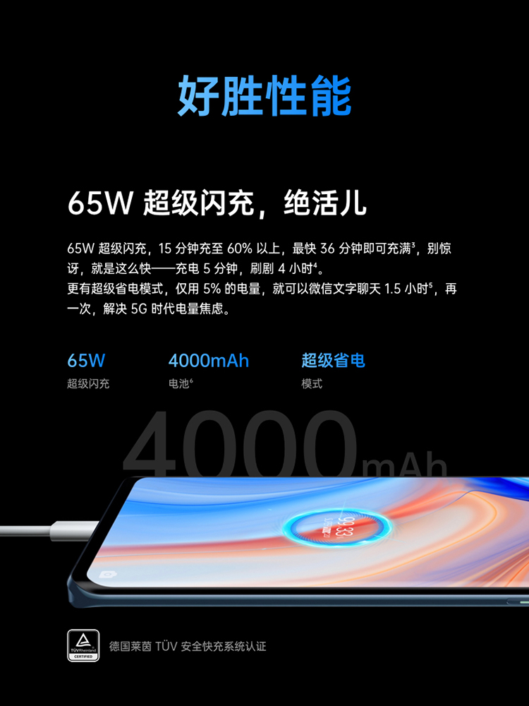 oppo oppo  reno4pro 5g智能旗舰 oppo手机 reno4pro 梦镜黑(8 128gb)