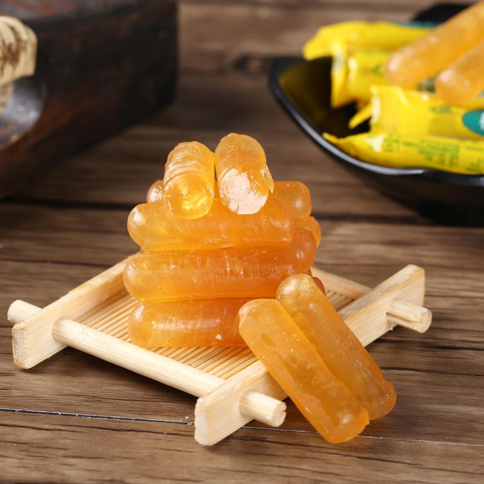 桔子棍糖500g老式橘子糖水果糖小硬糖散装水果味怀旧零食 桔子棍3斤