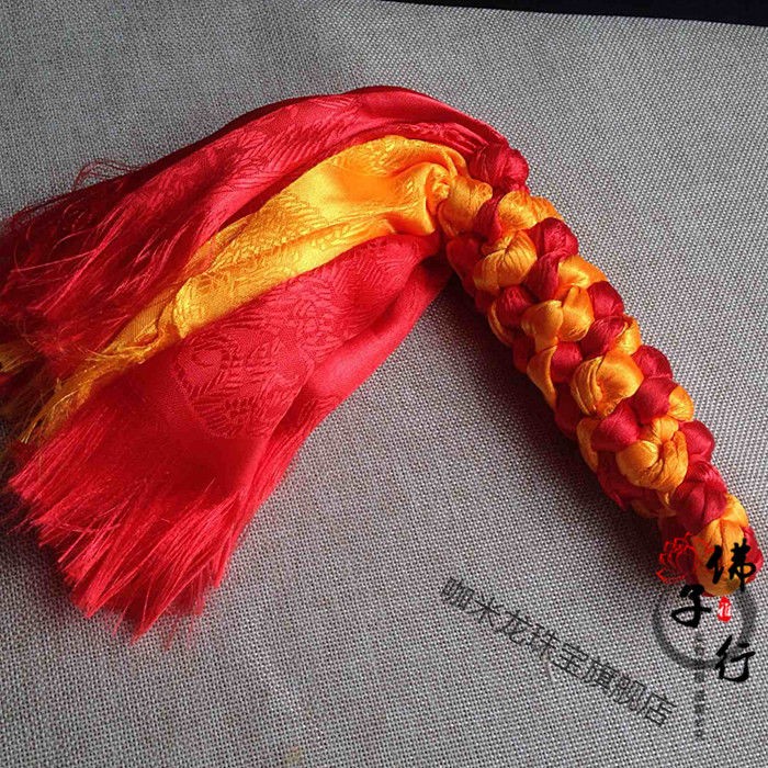 哈达金刚结挂件手工编织车挂6号色