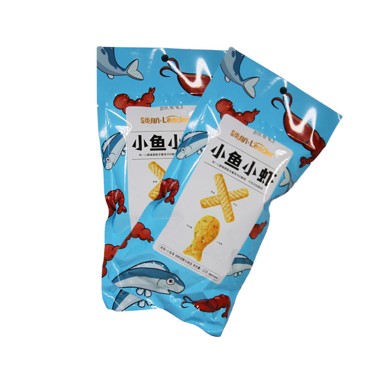 小鱼小虾海苔味虾条 多规格 领航小鱼小虾膨化食品虾条美食小吃海苔味
