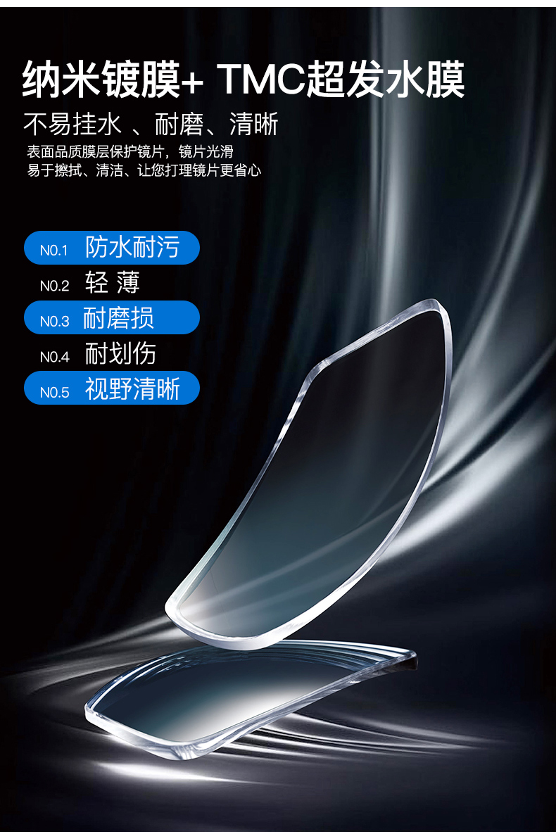 韩国阿米娅镜片174超薄防蓝光眼镜167官网旗舰高度数近视网上配镜167