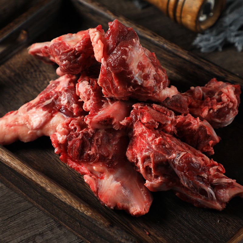 【顺丰现货】牛肋骨头 新鲜牛小骨头 牛肋排骨骨肉两线 煲汤熬汤炖菜