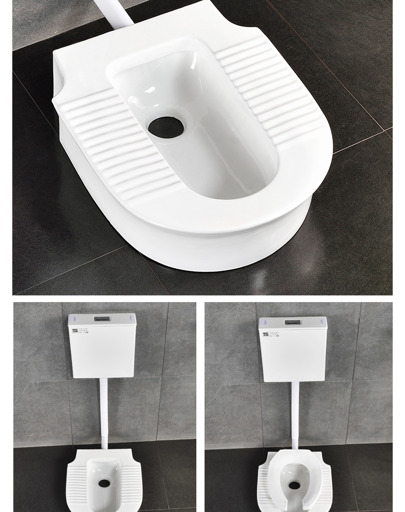 科勒京 蹲便器套装坐便器改蹲便器台式蹲便免砌台免挖坑蹲厕神器蹲坑