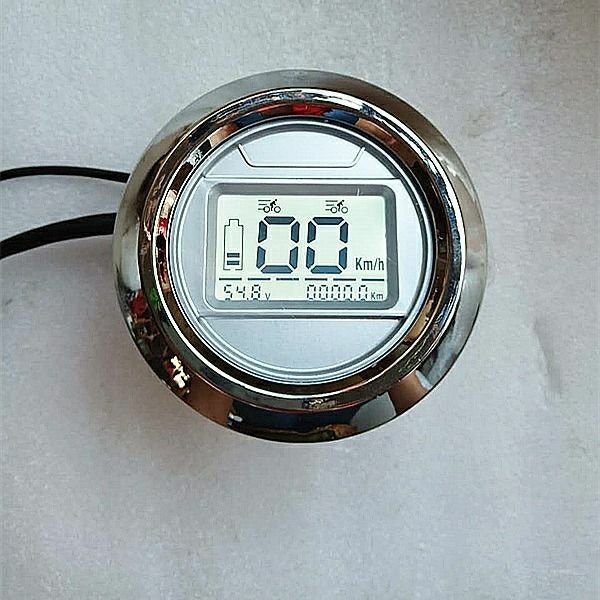 小龟王电瓶电动车液晶仪表盘小龟仪表显示器改装配件电摩48v60v72 新