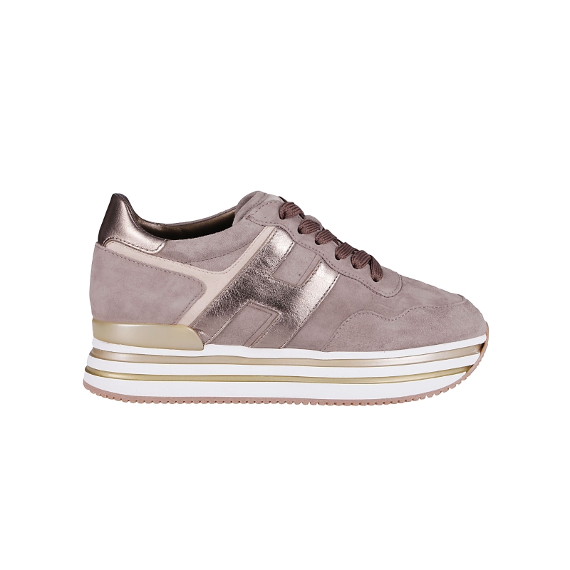 欧洲直采hogan霍根女鞋2020秋冬女性时尚休闲鞋hxw4830cb80q250qyg米