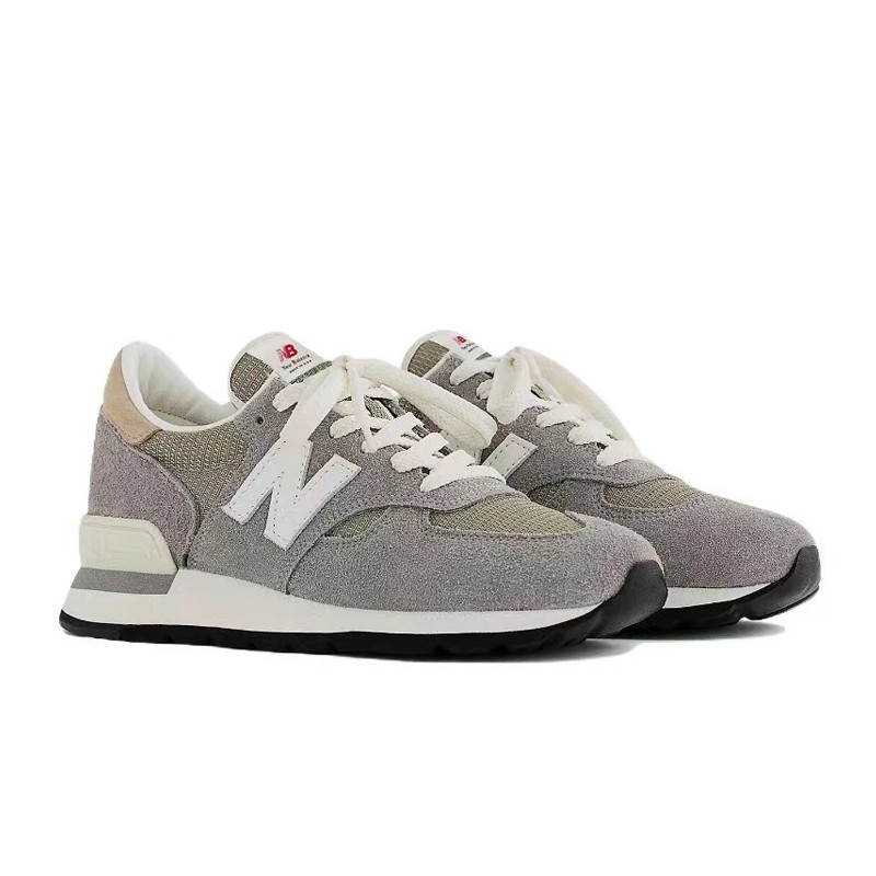new balance nb990 v1v2v3联名美产灰棕复古休闲跑步鞋 m990td2/990v2