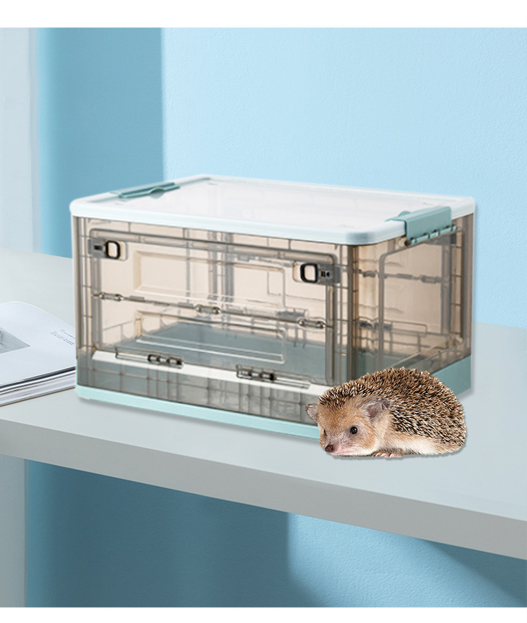 刺猬养殖饲养箱笼过冬保温箱加热垫仓鼠睡鼠笼金丝熊笼子刺猬用品中号