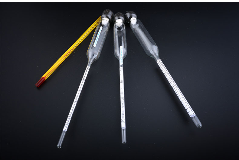 佳事发(jiashifa)酒精计白酒度数测量计家用酿酒精仪酒度计温度计酒度