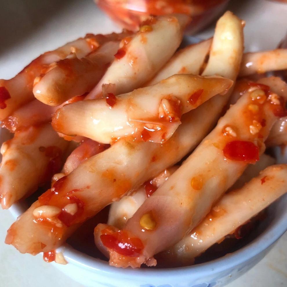 广西武宣特产红糟酸农家纯手工腌制新鲜姜酸荞头刀豆洋姜酸开胃菜荞头