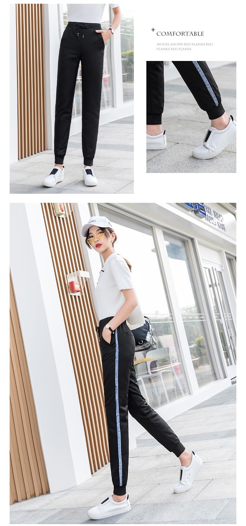 恒源祥【特价捡漏】羽绒裤女外穿冬季高腰显瘦修身羽绒