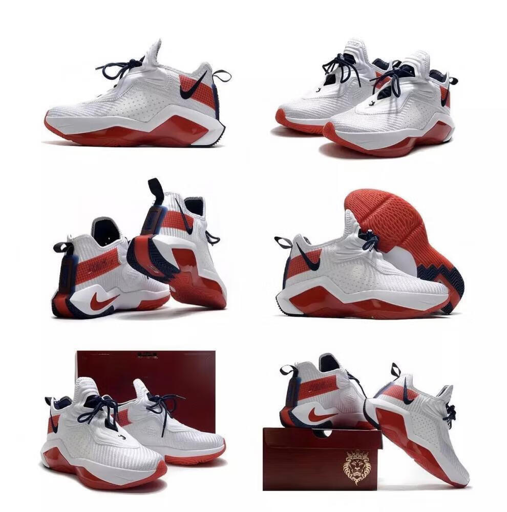 lebron soldier14士兵14代 学生实战气垫减震男运动篮球鞋 士兵14-灰