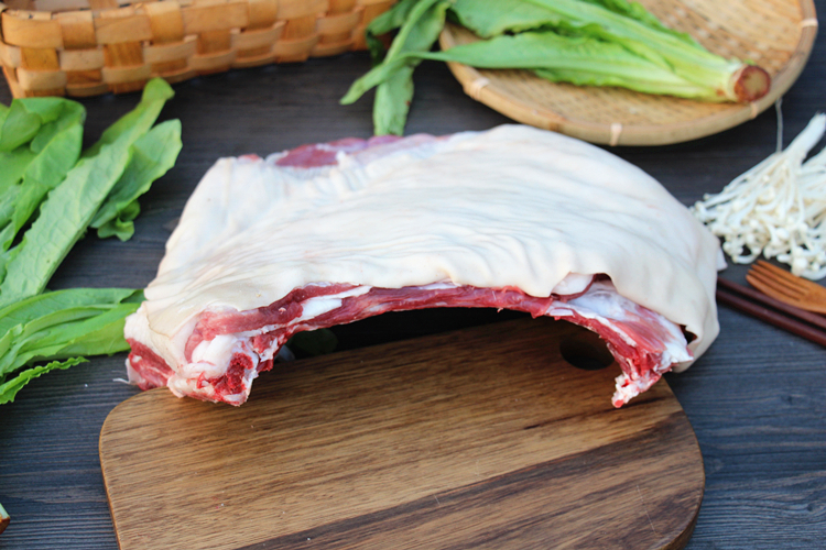 青封铭 带皮羊排 新鲜山羊排羊肋骨羊排骨羊肋条羊排肉 3斤【图片