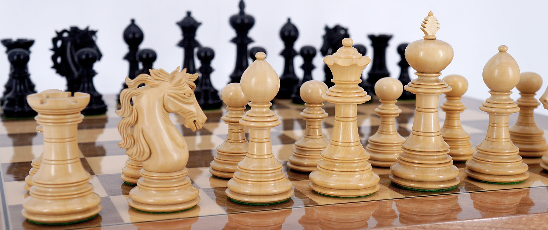 博圣象棋艾迪欧斯进口手工实木高档大号红木国际象棋套装棋子礼品 仅