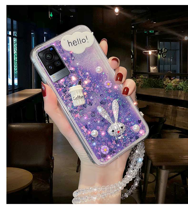 恬约流沙液体vivox60手机壳女款网红x60pro新款x50硅胶软壳步步高x30