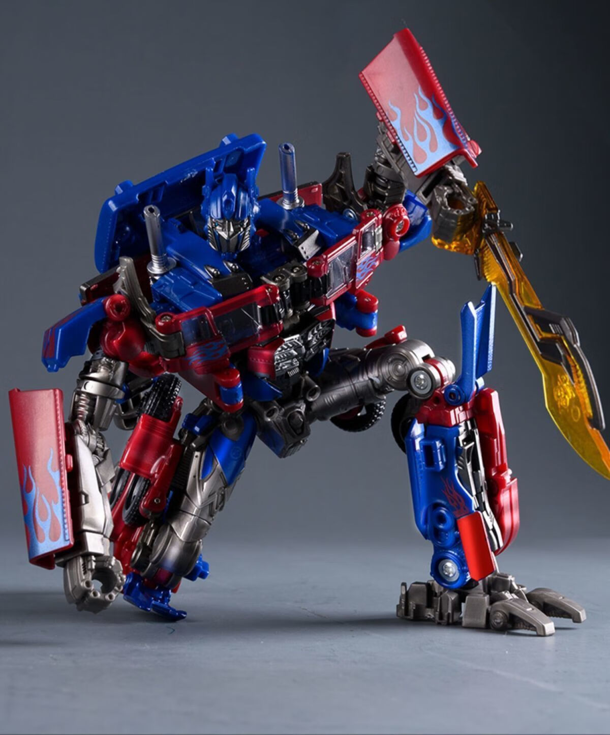 景秀姜山 擎天柱大黄蜂汽车机器人塞星司令官合金变形玩具金刚大力神