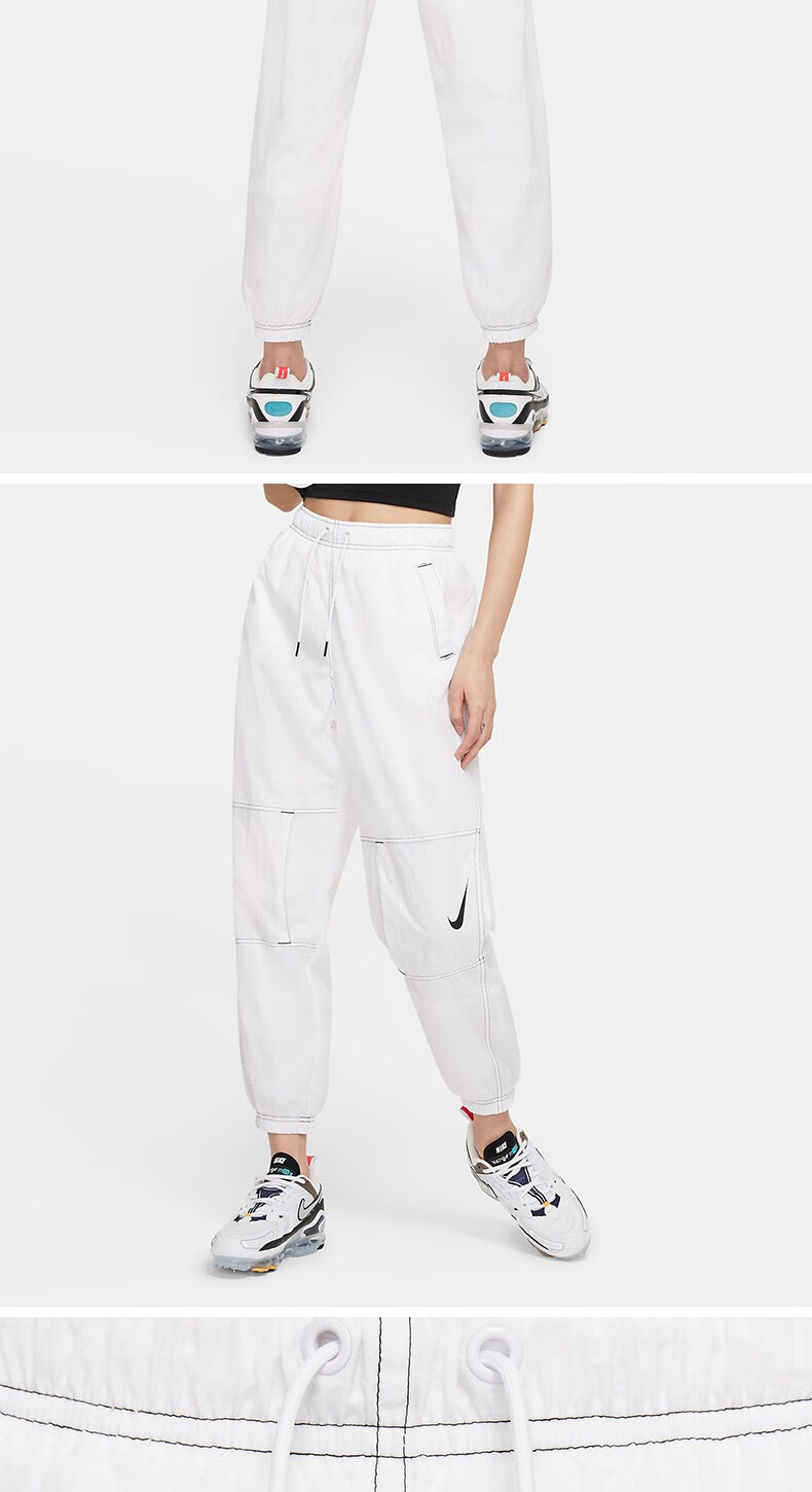 nike耐克女子长裤2021夏季新款收口休闲运动裤宽松梭织裤子dd5573 dd