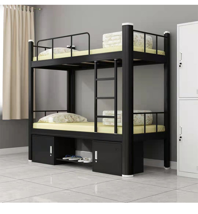 上海单人床型材单层床简约公寓床上下铺工地宿舍床学生寝室床简约钢架