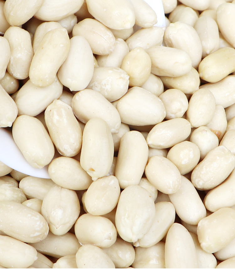 脱皮花生仁新去皮无皮生花生米烘焙醋泡牛奶花生碎 脱皮生的2斤