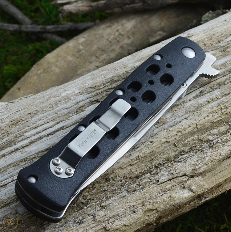 dmen美国coldsteel26sp剑鱼战术快开防卫随身户外经典叠刀白色60以上