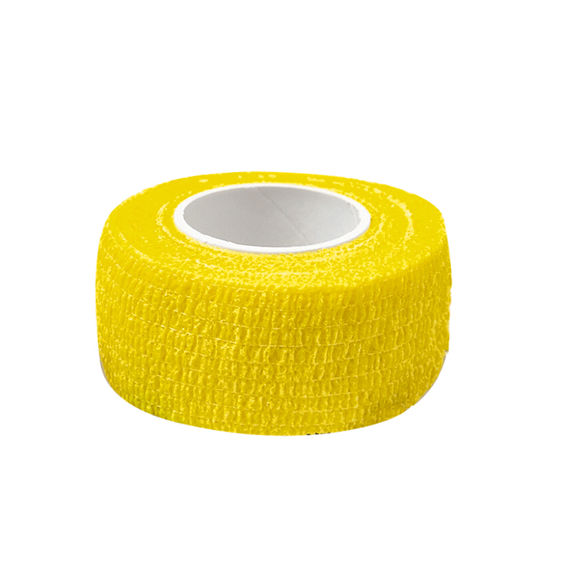 学生写字护指绷带防水易撕弹性自粘手指关节保护套防磨手老茧胶带蓝色